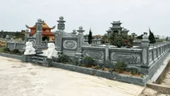 Mẫu Khu Lăng Mộ Gia Tộc - MGT001 | Đẹp, Bề Thế, Trang Nghiêm - Chuẩn phong thủy