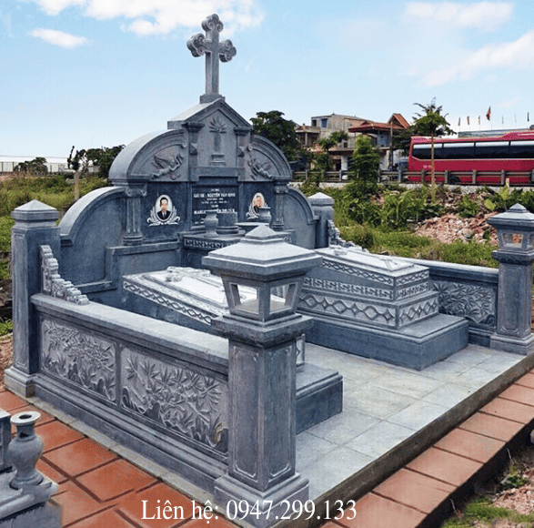 Khu lang mo gia dinh mau cong giao