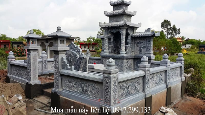 Mau khu lang mo gia dinh dep 5