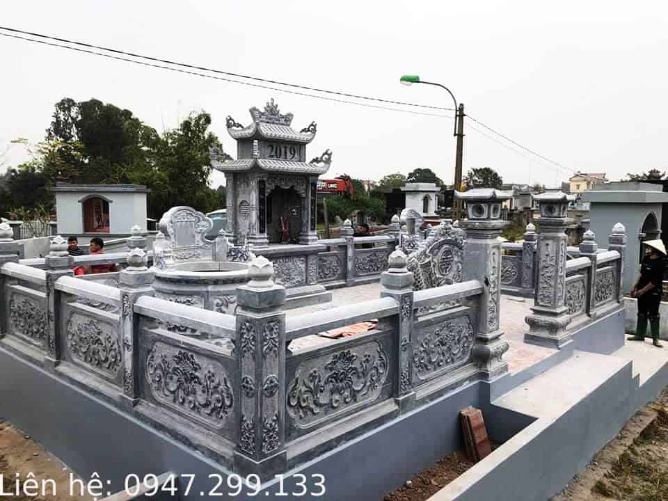 Mẫu Lăng Mộ Gia Đình KLM006 - Đơn Giản, Đẹp và Trang Nhã