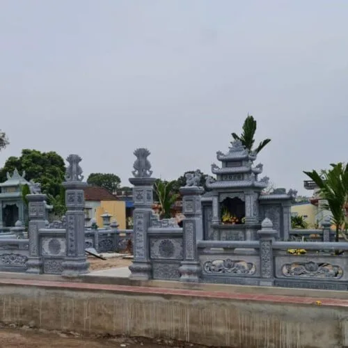 cong vao khu lang mo