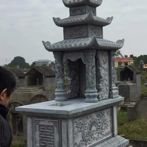 mẫu mộ 3 mái được ưa chuộng