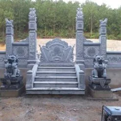 Mẫu Cuốn thư (bình phong - trấn trạch) đá đẹp - CT019