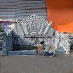 Mẫu Cuốn thư (bình phong - trấn trạch) đá đẹp - CT006