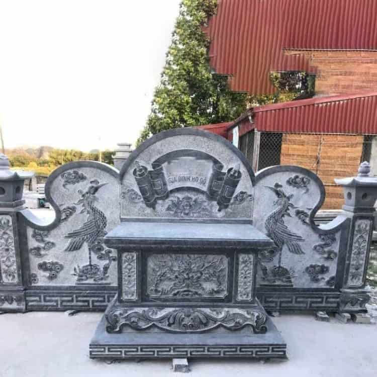 Mẫu Bàn lễ đá đẹp - BL002