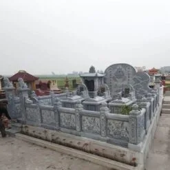 Khu lăng mộ đá đẹp, gần gũi, trang nghiêm,chuẩn phong thủy - KLM16