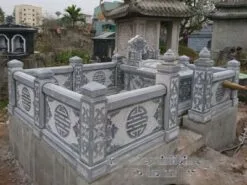 Khu lăng mộ đá đẹp, gần gũi, trang nghiêm,chuẩn phong thủy - KLM22