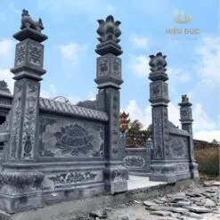 mau cot da dong tru chuan phong thuy dieu khac sac net cd005 so 1