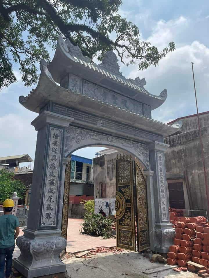 Cổng đá - Các mẫu tinh xảo kỳ công chuẩn phong thủy số 3 cong-da-dep