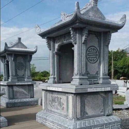 Mẫu mộ đá một mái