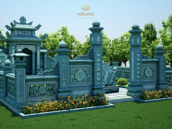 thiet ke lang mo gia dinh hien dai so 3