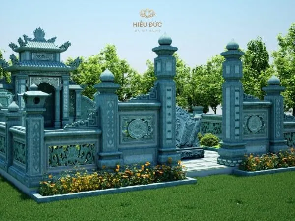 thiet ke lang mo gia dinh hien dai so 3