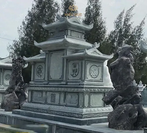 lang mo da xanh hien dai dep chuan phong thuy viet nam so 2