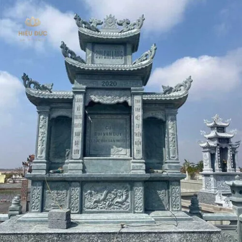 lang mo da xanh reu dep voi lang tho chung ba mai dao so 3