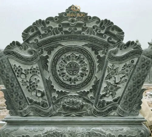 phoi canh 3d lang mo da xanh reu cao cap chuan phong thuy so 3